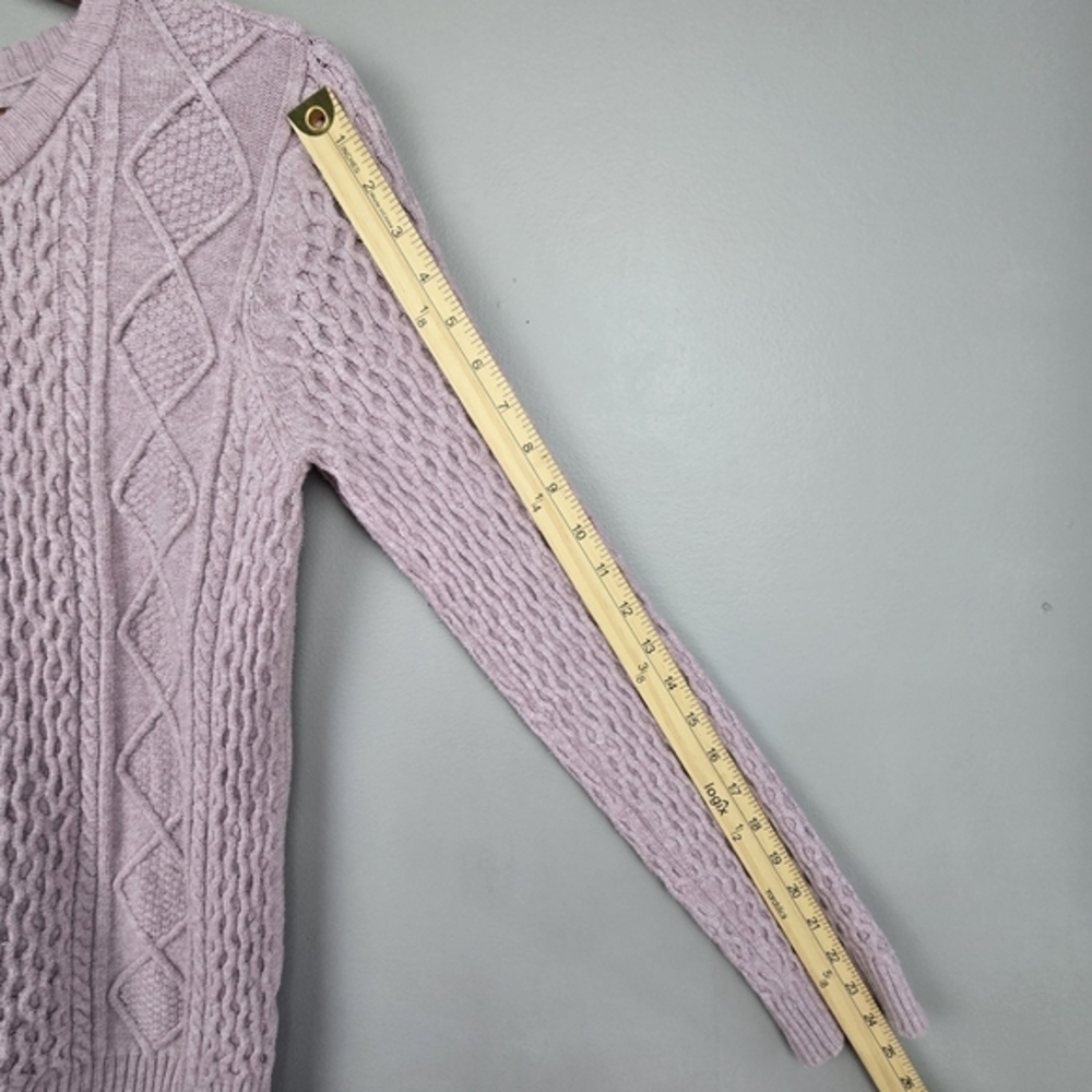 Evolution Cable Knit Pullover Textured Sweater He… - image 8
